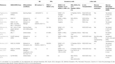 Epigenetic Control of Endocrine Pancreas Differentiation in vitro: Current Knowledge and Future Perspectives